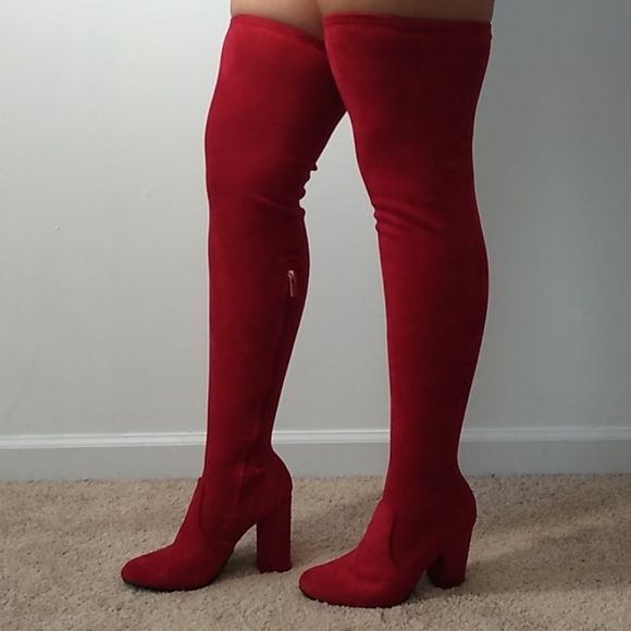 thigh high boots size 8.5